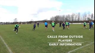 Rugby Running Lines Drill from Newcastle Flacons [upl. by Jonathan364]