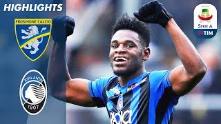 Frosinone 05 Atalanta  Zapata Scores Four Times in Thrashing  Serie A [upl. by Hyo217]