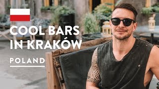 BEST KRAKOW BARS CAFE amp CLUBS  Dolne Mlyny  Poland Travel Vlog 2018 [upl. by Raamaj]