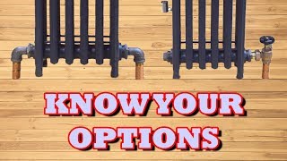 Different Ways to Install a Cast Iron Radiator [upl. by Brose489]