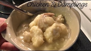 Southern Homemade Chicken amp Dumplings  Southern Sassy Mama [upl. by Marozas]