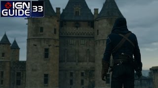 Assassins Creed Unity 100 Sync Walkthrough  Sequence 12 Memory 03 The Temple pt 01 [upl. by Dafna776]