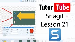 Snagit Tutorial  Lesson 21  Using Shapes Tool [upl. by Kinghorn58]