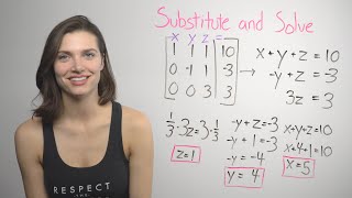 ❤︎² Gaussian Elimination How mathbff [upl. by Itsuj]