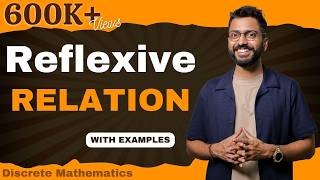 L22 Reflexive Relation with examples  Discrete Mathematics [upl. by Yeargain]