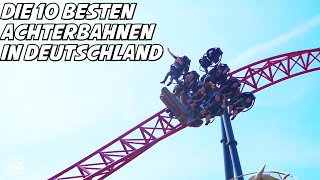 Die 10 Besten Achterbahnen in Deutschland 2020 [upl. by Aay]