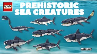 Prehistoric Sea Creatures LEGO 31088 Part 8 [upl. by Rorrys]