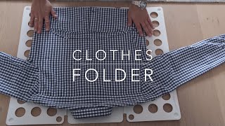 How to use a clothes folder [upl. by Myra]