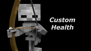 Minecraft TutorialsHow To Summon Mobs With Custom Health [upl. by Oleusnoc]