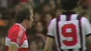 Middlesbrough v Newcastle Utd 197778 ARMSTRONG GOAL [upl. by Eillib]