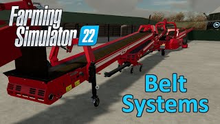 Farming Simulator 22 Tutorial  Belt Systems [upl. by Ewell]