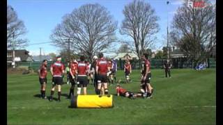 R80 Rugby Coaching Ruck Defence Drill with Scott Robertson [upl. by Dinin]