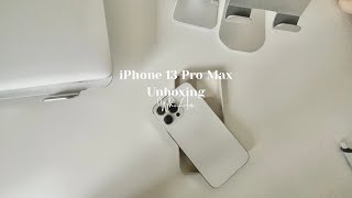 iPhone 13 Pro Max Unboxing [upl. by Gnaht994]