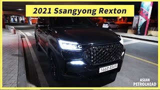 2021 Ssangyong Rexton Review – POV Night Drive  the Flagship from the Ssangyong Motors [upl. by Ericksen]