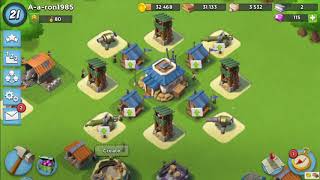 Boom Beach HQ 9 Layout [upl. by Ikik402]