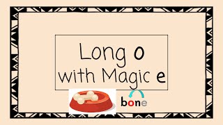 Long O with Magic E  4 Minute Phonics [upl. by Elum976]