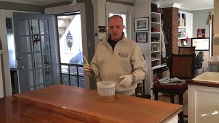 HOW TO APPLY POLYURETHANE TO WOOD [upl. by Yttam]