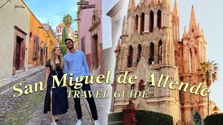 The most BEAUTIFUL city in Mexico  San Miguel de Allende in 24 hours travel guide [upl. by Daren]