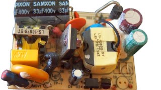 12V 2A switching power supply  test teardown schematic analysis [upl. by Onailimixam279]