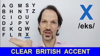 How To Pronounce The English Alphabet BRITISH PRONUNCIATION [upl. by Ebaj]