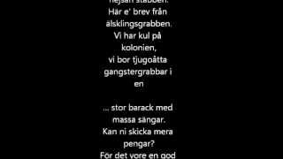 Cornelis Vreeswijk  Brev från Kolonien Lyrics [upl. by Defant449]