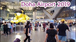 Doha Airport Tour [upl. by Drandell926]