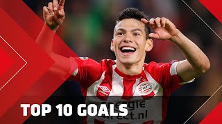 TOP 10 GOALS  Hirving Lozano [upl. by Nylsirhc739]