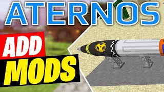 HOW TO ADD MODS ON ATERNOS 1164 Aternos Tutorials 2021 [upl. by Tini]