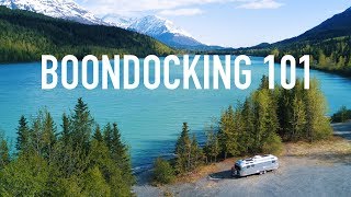 Boondocking 101  A Guide to Free Camping in Your RV [upl. by Cliff]