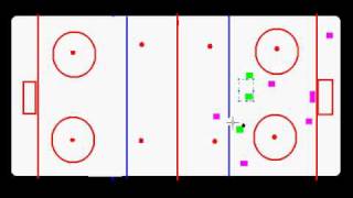 Ice Hockey Offside Rule Explained [upl. by Aeslehc]