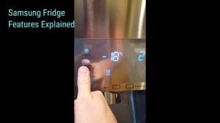 Samsung Refrigerator Features Explained [upl. by Jolie]