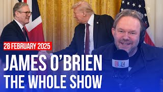 ‘The most powerful man in the world is still hideous’  James O’Brien  The Whole Show [upl. by Adnilak]