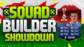 FIFA 16 SQUAD BUILDER SHOWDOWN iMOTM STRIKER GARETH BALE [upl. by Anemolihp369]