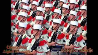 La legion marche  Chants de la Legion etrangere Songs of the French foreign legion [upl. by Ilellan]