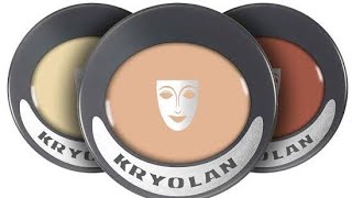 Kryolan Ultra Foundation shades guide Sifatradiantglow [upl. by Volnay]