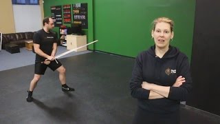 An introduction to stance and footwork in sword fighting HEMA [upl. by Ybor]