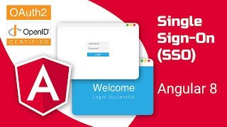 Creating a SingleSignOn Angular Application  OAuth2 and OIDC [upl. by Azil82]