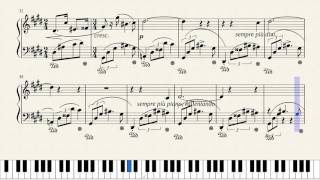 Chopin Nocturne No 20 in C Sharp Minor Op Posth Piano Tutorial  Sheets [upl. by Hake]