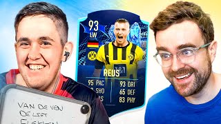 Fifa 23 Squad Builder Showdown TOTS REUS Vs PIEFACE [upl. by Petuu]