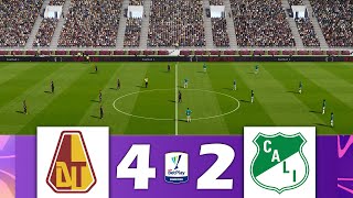 Deportes Tolima vs Deportivo Cali 42  Liga BetPlay DIMAYOR 2023  ¡Resumen y Goles [upl. by Chuch]