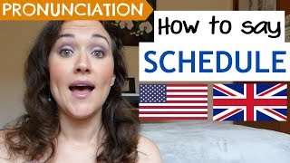 How to Pronounce SCHEDULE US UK amp Australian pronunciation [upl. by Ycniuqal]