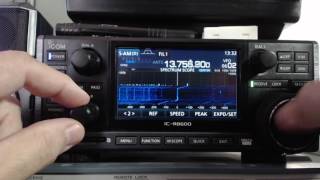 Icom ICR8600 Quick Tour [upl. by Warfold443]