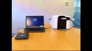 FARGO C50 How To setup your C50 card printer [upl. by Torosian]