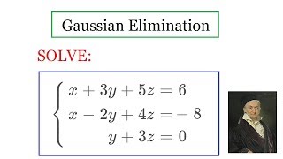 Gaussian Elimination [upl. by Colner992]