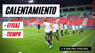 8 MIN CALENTAMIENTO PREVIO a PARTIDO  ENTRENAMIENTO de FÚTBOL  Álvaro Molinos [upl. by Hailahk895]