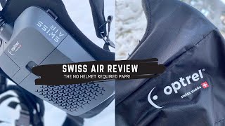 Optrel Swiss Air Review  NO HELMET REQUIRED PAPR 998 filtration amp rechargeable mask system [upl. by Tloc]