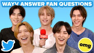 WayV Answer Fan Questions [upl. by Christianna371]