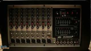 Peavey XR8600 XR8300  1200 Watt Class D Powered 9 Channel Mixer [upl. by Ivette]