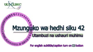 Mzunguko wa hedhi wa siku 42 [upl. by Ahsasal]