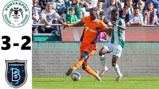 Konyaspor  Başakşehir 32 Maç Özeti ve Golleri  Süper Lig 202425 [upl. by Gastineau]